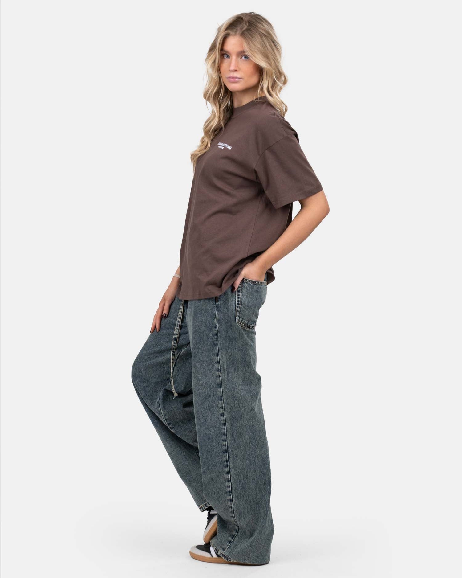 UNMARKED T-shirt Brown | Skagen - clothing.dk